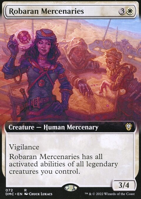 Robaran Mercenaries (Extended Art) [Dominaria United Commander]