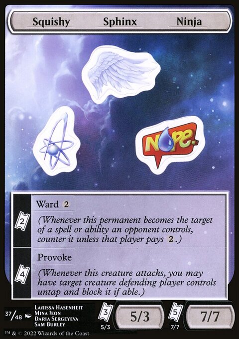 Squishy Sphinx Ninja [Unfinity Stickers]