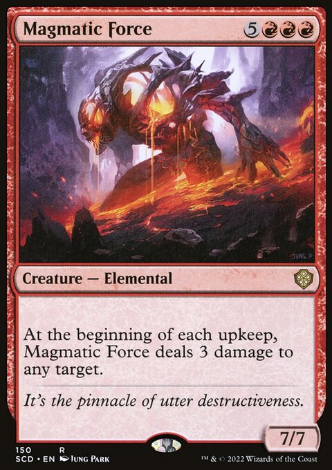Magmatic Force [Starter Commander Decks]