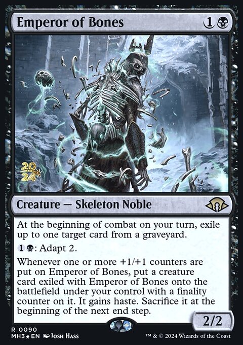 Emperor of Bones [Modern Horizons 3 Prerelease Promos]