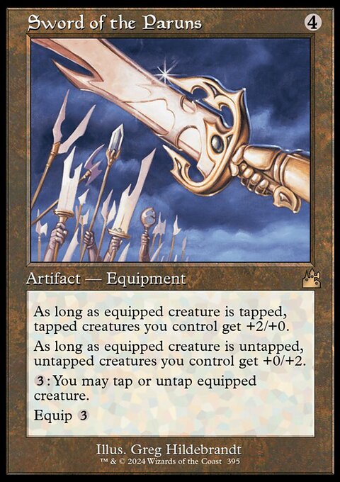 Sword of the Paruns (Retro Frame) [Ravnica Remastered]