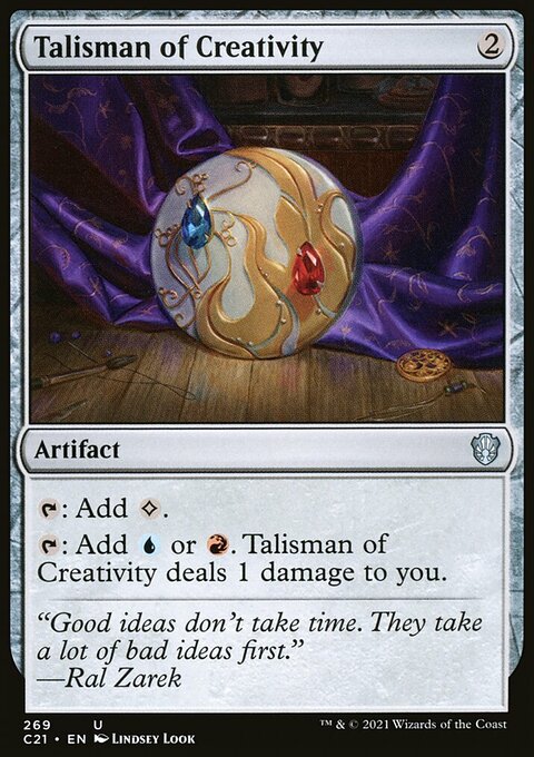 Talisman of Creativity [Commander 2021]