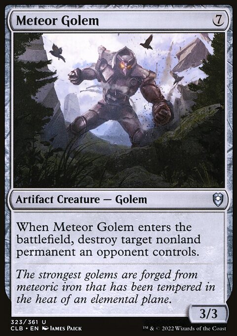 Meteor Golem [Commander Legends: Battle for Baldur's Gate]