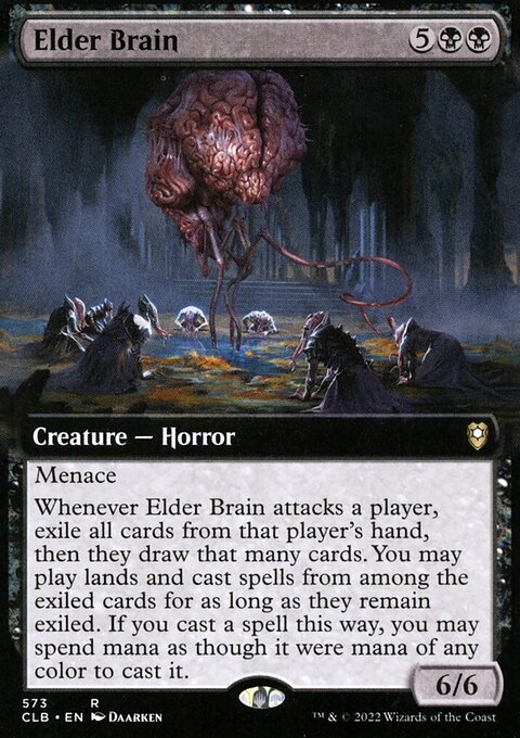 Elder Brain (Extended Art) [Commander Legends: Battle for Baldur's Gate]