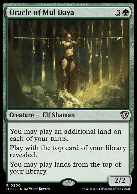 Oracle of Mul Daya [Outlaws of Thunder Junction Commander]
