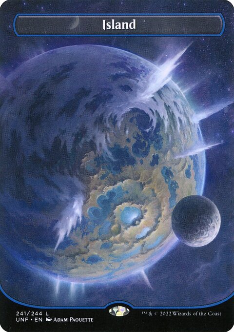 Island (241) (Orbital Space-ic Land) [Unfinity]