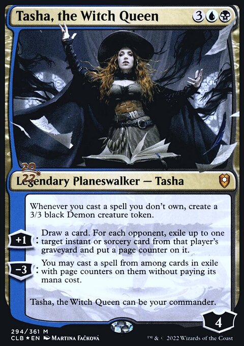 Tasha, the Witch Queen [Commander Legends: Battle for Baldur's Gate Prerelease Promos]