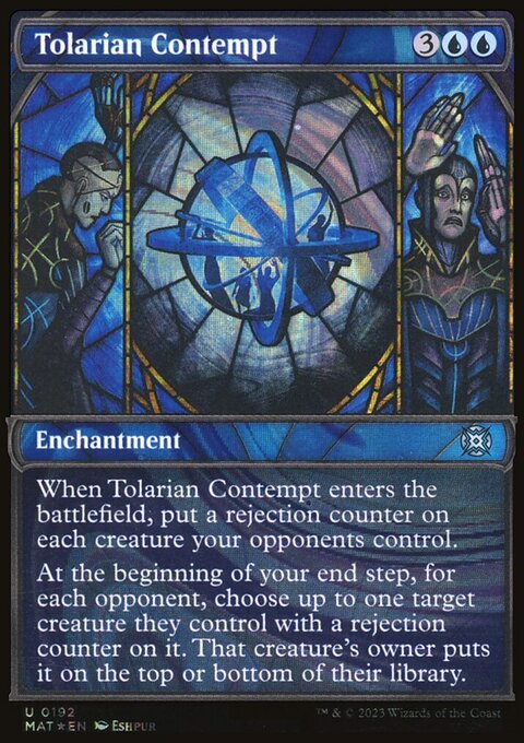 Tolarian Contempt (Showcase Halo Foil) [March of the Machine: The Aftermath]