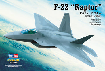 Hobbyboss 1:72 F-22A Raptor