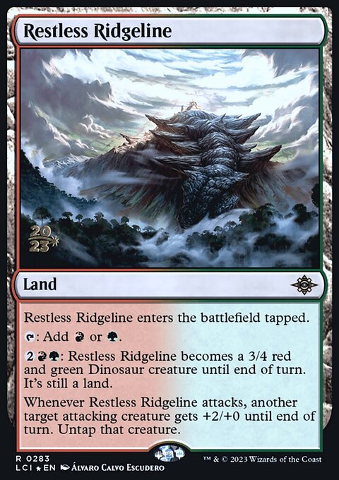 Restless Ridgeline [The Lost Caverns of Ixalan Prerelease Cards]