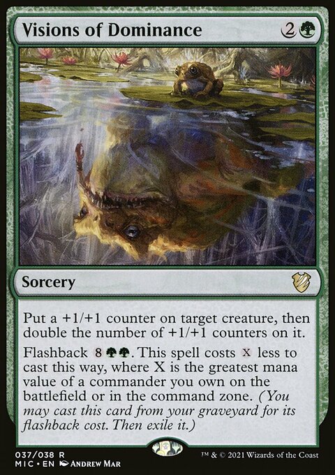 Visions of Dominance [Innistrad: Midnight Hunt Commander]