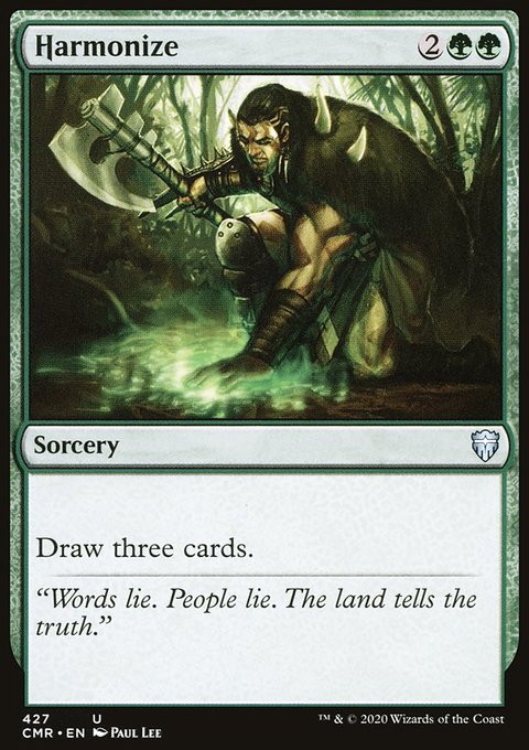 Harmonize [Commander Legends]