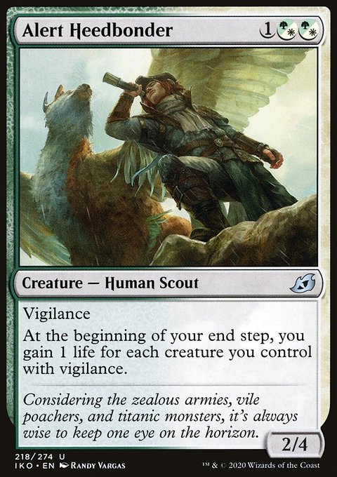 Alert Heedbonder [Ikoria: Lair of Behemoths]