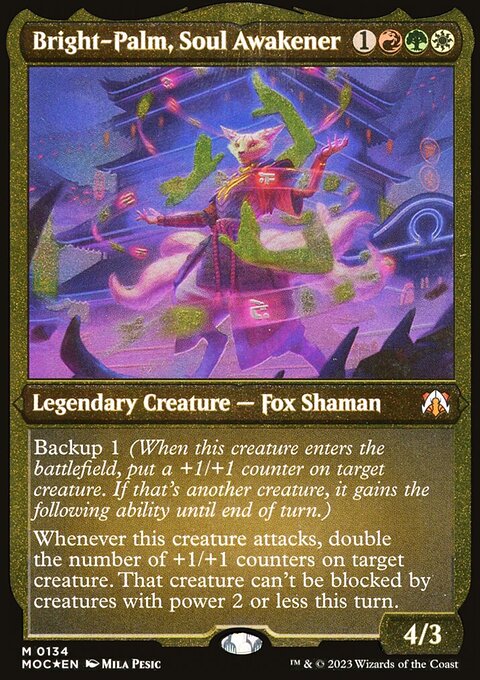 Bright-Palm, Soul Awakener (Display Commander) [March of the Machine Commander]