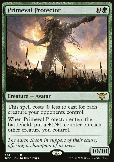 Primeval Protector [Kamigawa: Neon Dynasty Commander]