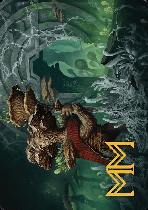 Tendril of the Mycotyrant Art Card [The Lost Caverns of Ixalan Art Series]