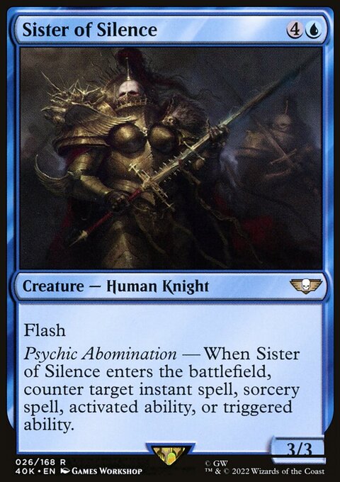 Sister of Silence [Warhammer 40,000]
