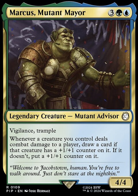 Marcus, Mutant Mayor [Fallout]