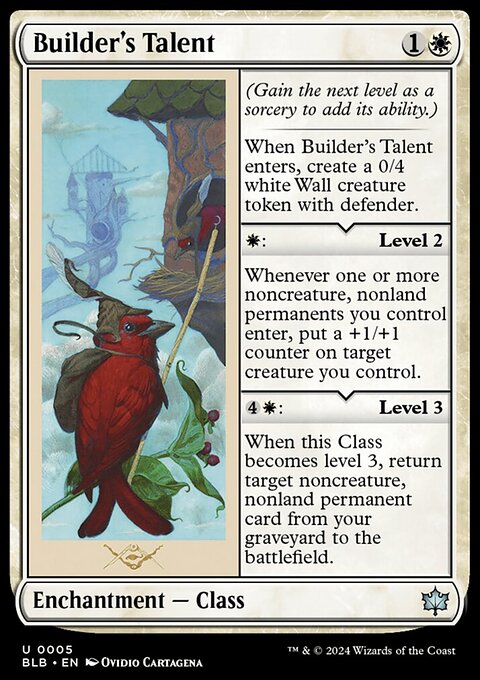 Builder's Talent [Bloomburrow]