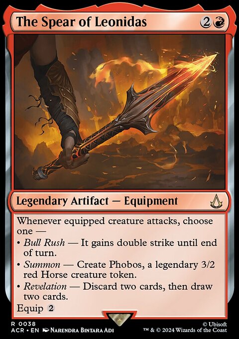 The Spear of Leonidas [Assassin's Creed]