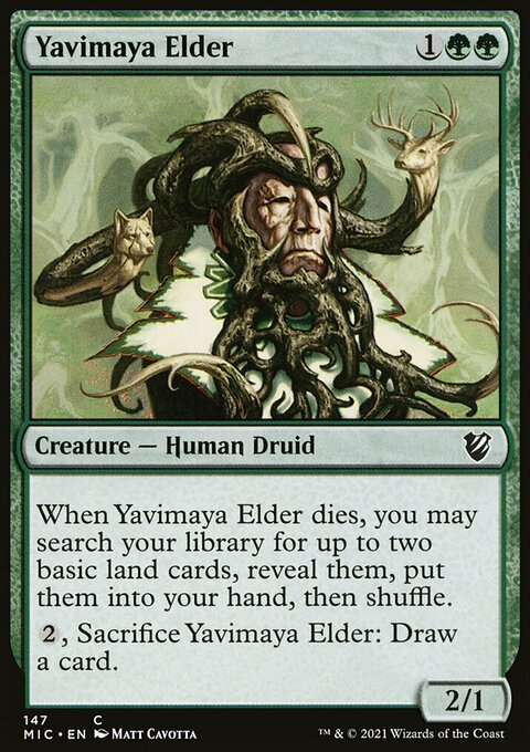 Yavimaya Elder [Innistrad: Midnight Hunt Commander]