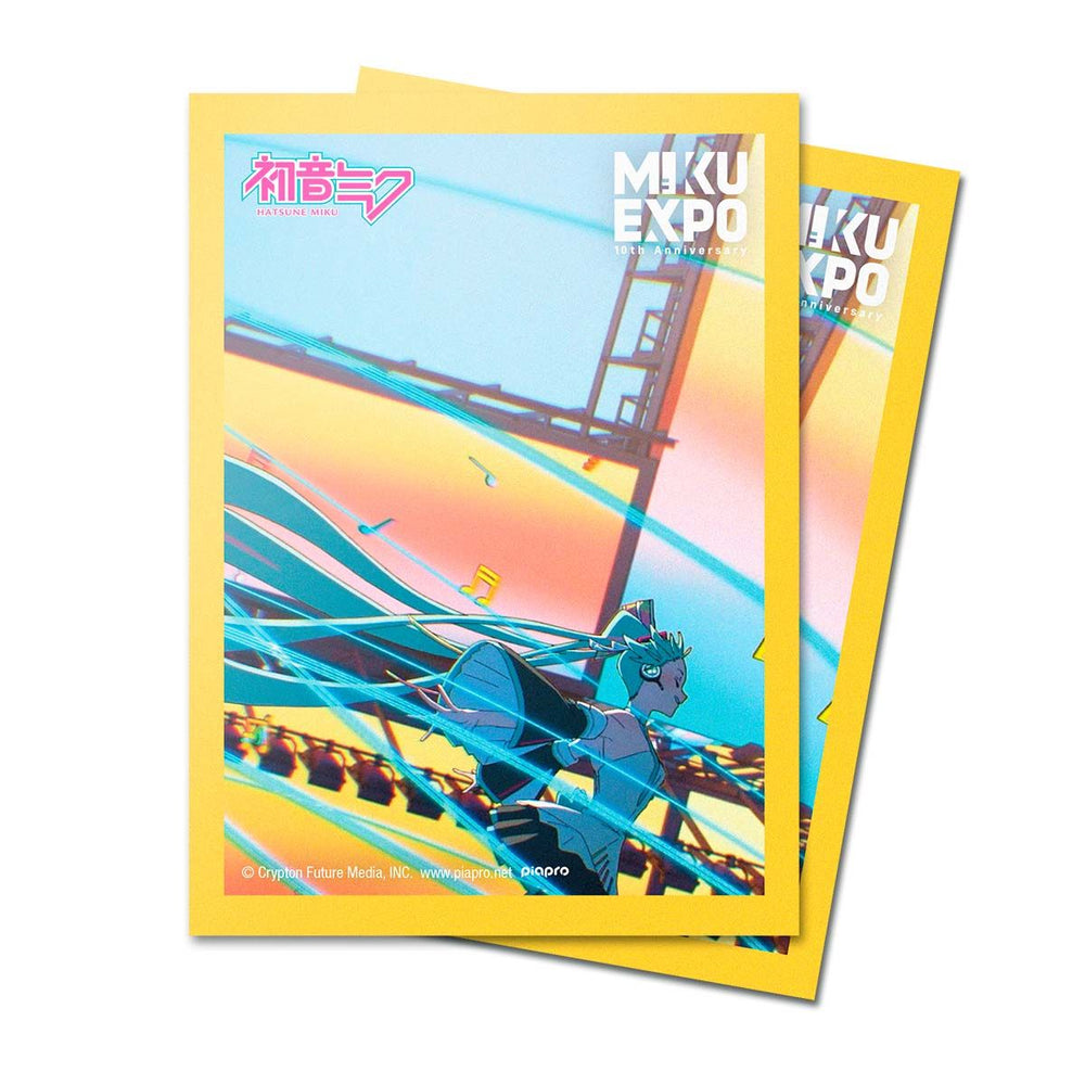 Ultra Pro: Hatsune Miku 10th Anniversary - 100ct Deck Protector Sleeves - Stream