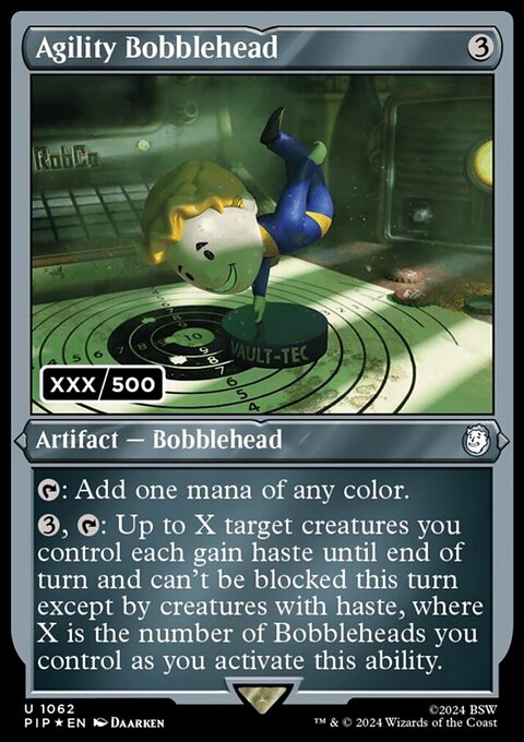 Agility Bobblehead (Serial Numbered) [Fallout]