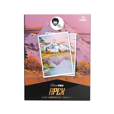 Ultra Pro: Bob Ross Mighty Mountain Lake 105ct APEX Deck Protector Sleeves