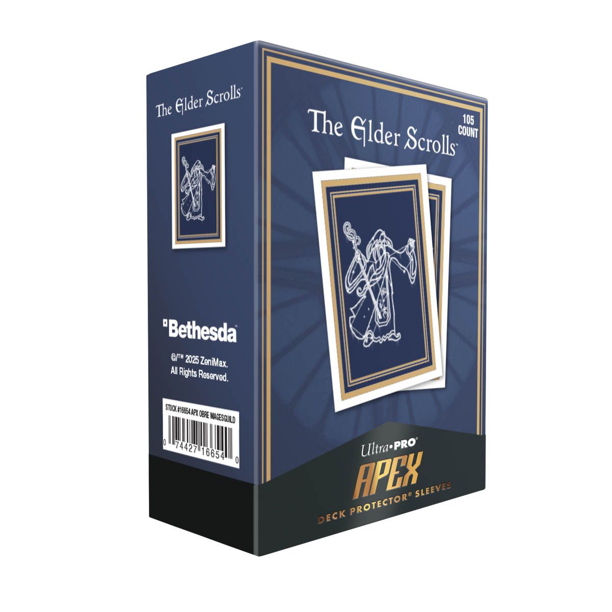 Ultra Pro: The Elder Scrolls: Mages Guild 105ct APEX Deck Protector Sleeves