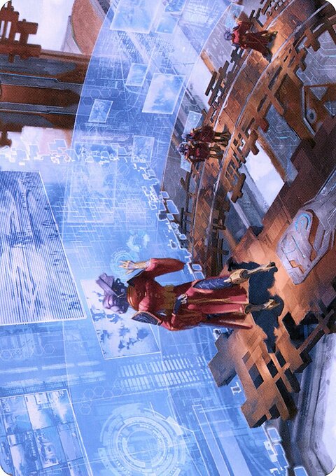 Universal Surveillance Art Card [Kamigawa: Neon Dynasty Art Series]