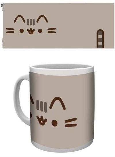 Pusheen - Face And Tail - White Mug