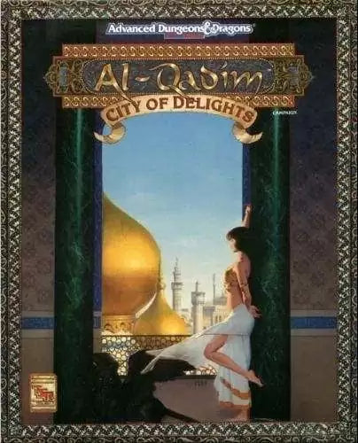 Al-Qadim City of Delights - AD&D 2nd Edition Dungeons & Dragons - Reprint Softcover