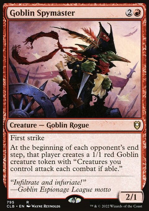 Goblin Spymaster [Commander Legends: Battle for Baldur's Gate]