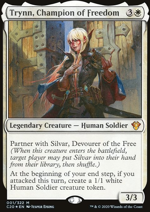 Trynn, Champion of Freedom [Commander 2020]