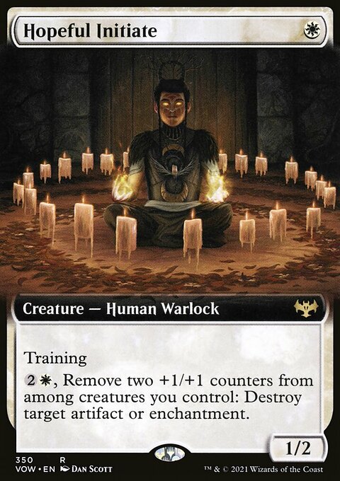 Hopeful Initiate (Extended Art) [Innistrad: Crimson Vow]