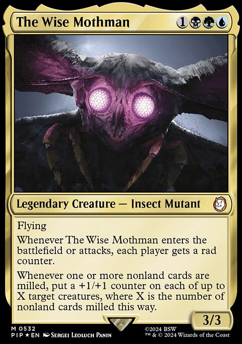 The Wise Mothman (Surge Foil) [Fallout]