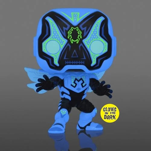 Blue Beetle #1403 GLOW CHASE Blue Beetle Pop! Vinyl - Pre-Owned