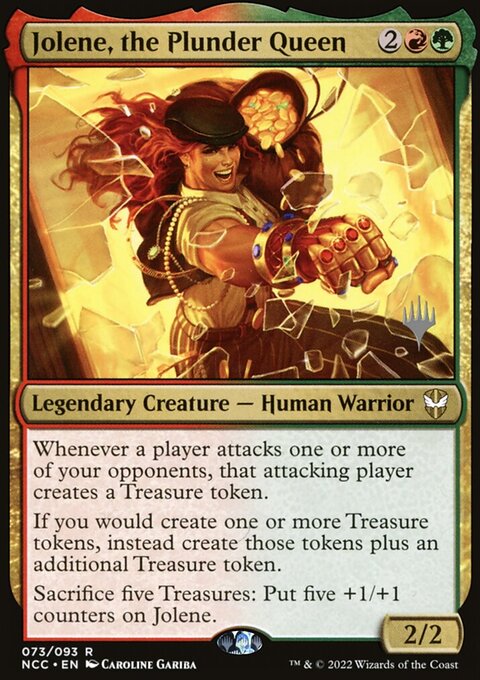 Jolene, the Plunder Queen (Promo Pack) [Streets of New Capenna Commander Promos]