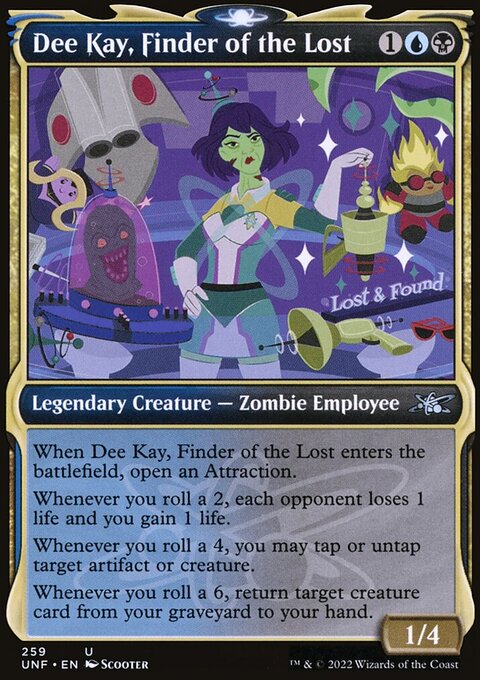 Dee Kay, Finder of the Lost (Showcase) [Unfinity]