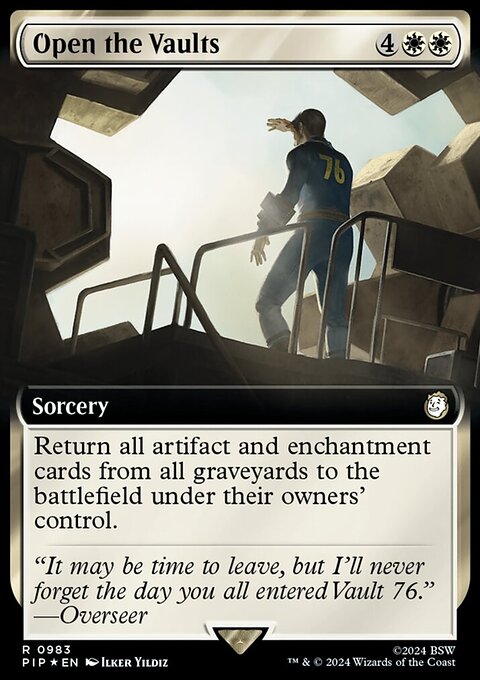 Open the Vaults (Extended Art) (Surge Foil) [Fallout]