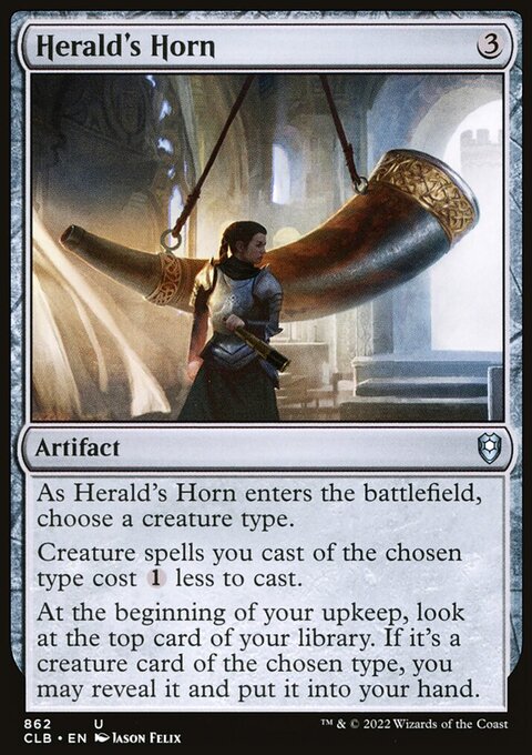 Herald's Horn [Commander Legends: Battle for Baldur's Gate]