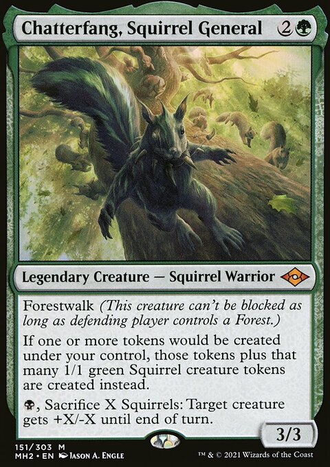 Chatterfang, Squirrel General [Modern Horizons 2]