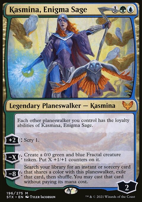 Kasmina, Enigma Sage [Strixhaven: School of Mages]