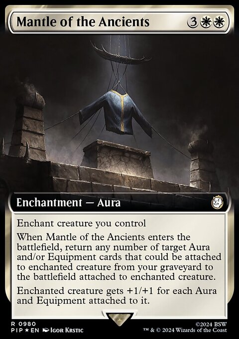 Mantle of the Ancients (Extended Art) (Surge Foil) [Fallout]