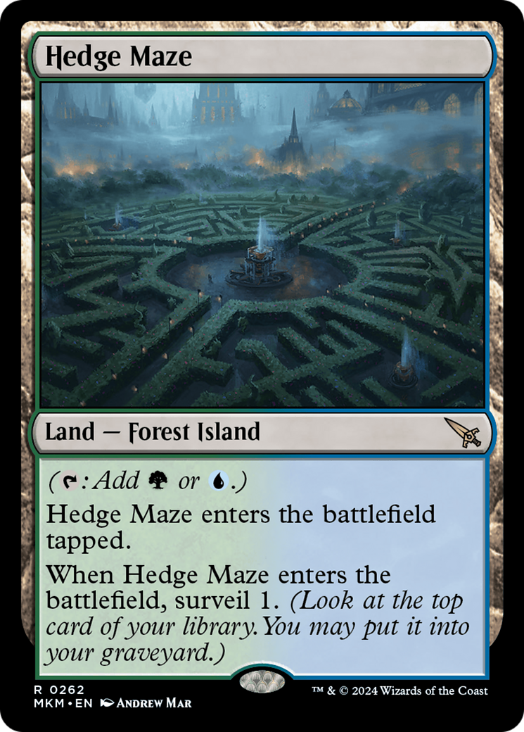 Hedge Maze [Murders at Karlov Manor]