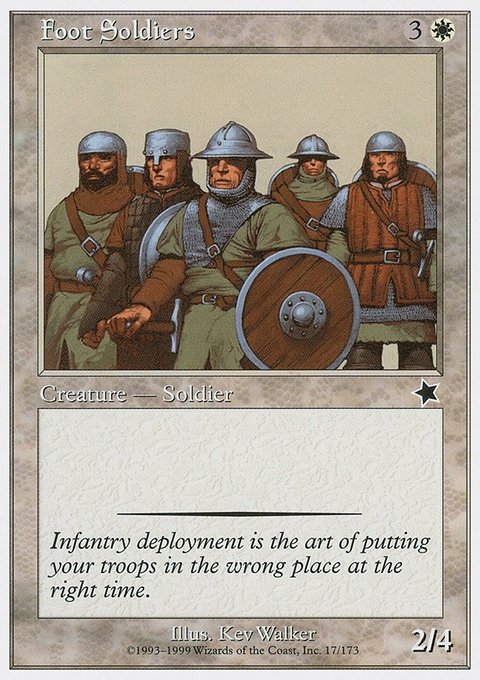 Foot Soldiers [Starter 1999]