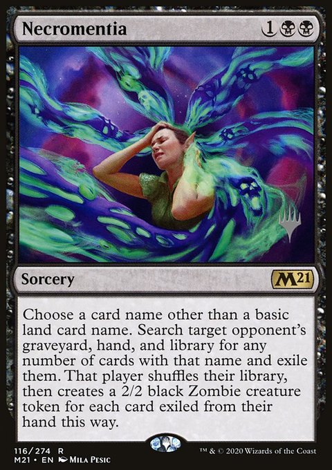 Necromentia (Promo Pack) [Core Set 2021 Promos]
