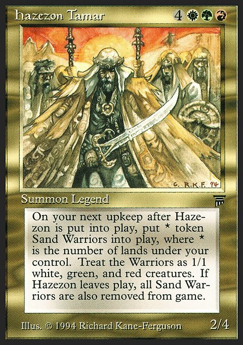 Hazezon Tamar [Legends]