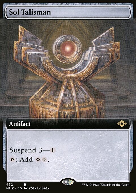 Sol Talisman (Extended Art) [Modern Horizons 2]