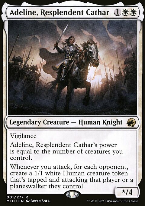 Adeline, Resplendent Cathar [Innistrad: Midnight Hunt]